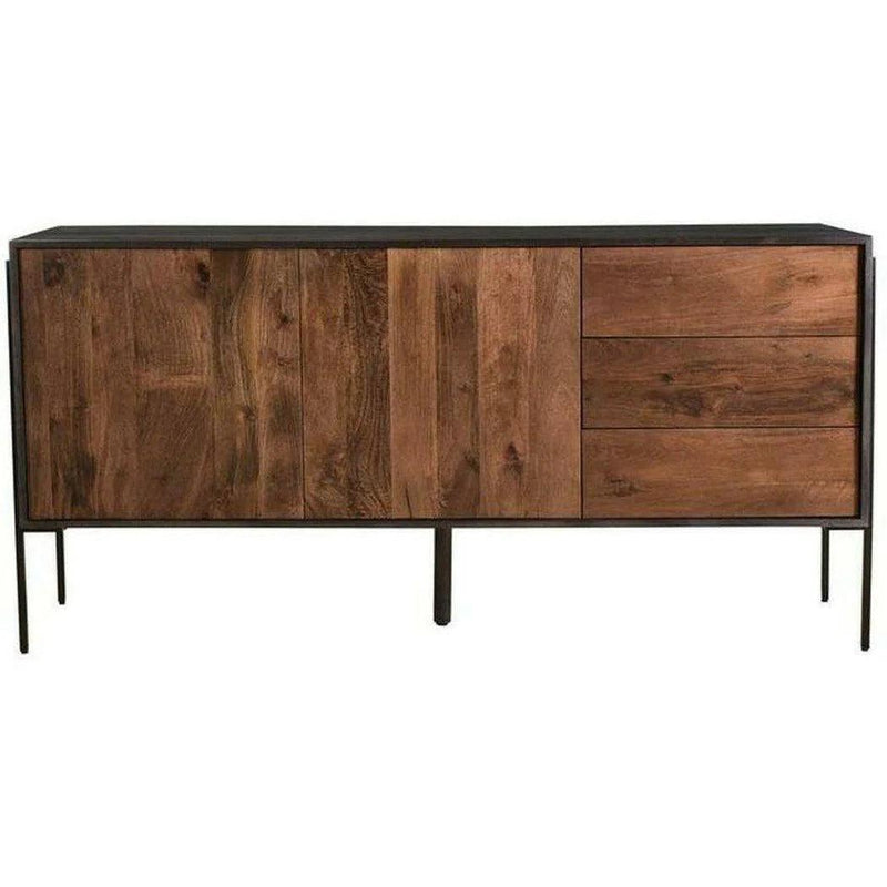 66 Inch Sideboard Brown Modern Sideboards LOOMLAN By Moe's Home