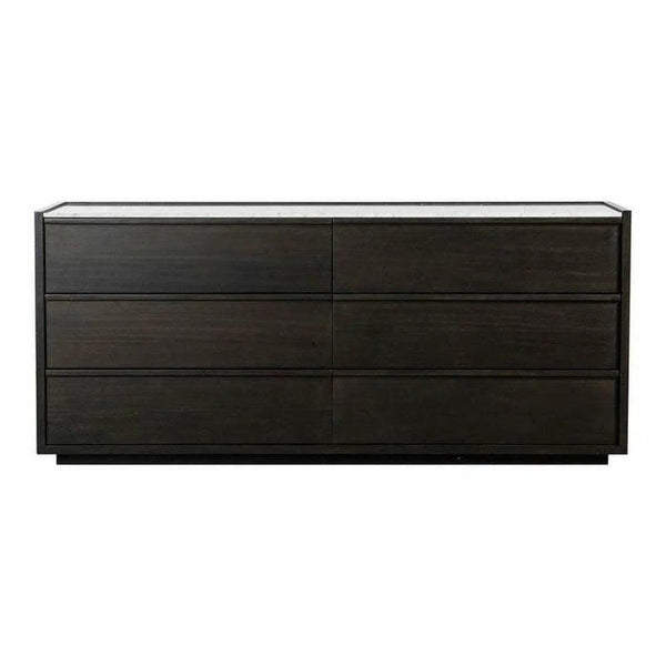 68.5 Inch Dresser Grey Contemporary Dressers LOOMLAN By Moe's Home