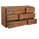 68 Inch Dresser Brown Industrial Dressers LOOMLAN By Moe's Home