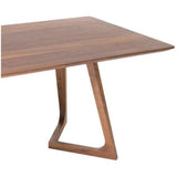 71 Inch Dining Table Rectangular Brown Mid-Century Dining Tables LOOMLAN By Moe's Home