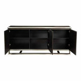 71 Inch Sideboard Dark Brown Modern Sideboards LOOMLAN By Moe's Home