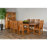 72-96" Solid Wood Black Extendable Dining Table With 2 Leaves Dining Tables LOOMLAN By Sunny D