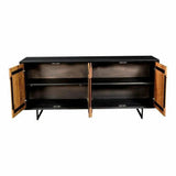 72 Inch Sideboard Brown Scandinavian Sideboards LOOMLAN By Moe's Home