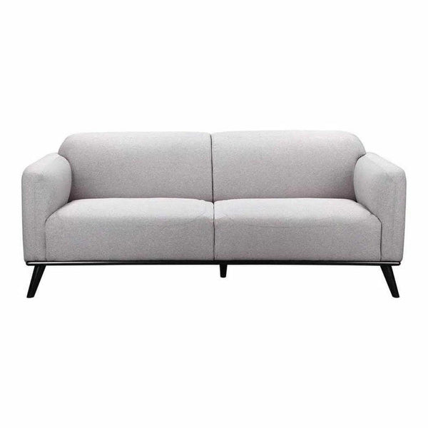 76 Inch Sofa Grey Contemporary Sofas & Loveseats LOOMLAN By Moe's Home