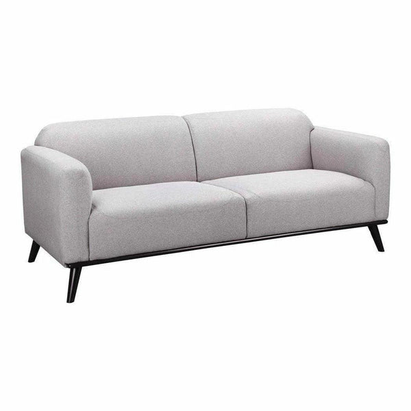 76 Inch Sofa Grey Contemporary Sofas & Loveseats LOOMLAN By Moe's Home