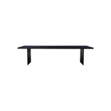 Lily Wooden Black Rectangular Dining Table