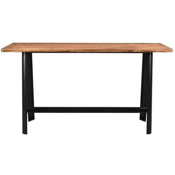 79 Inch Bar Table Natural Industrial Bar Tables LOOMLAN By Moe's Home