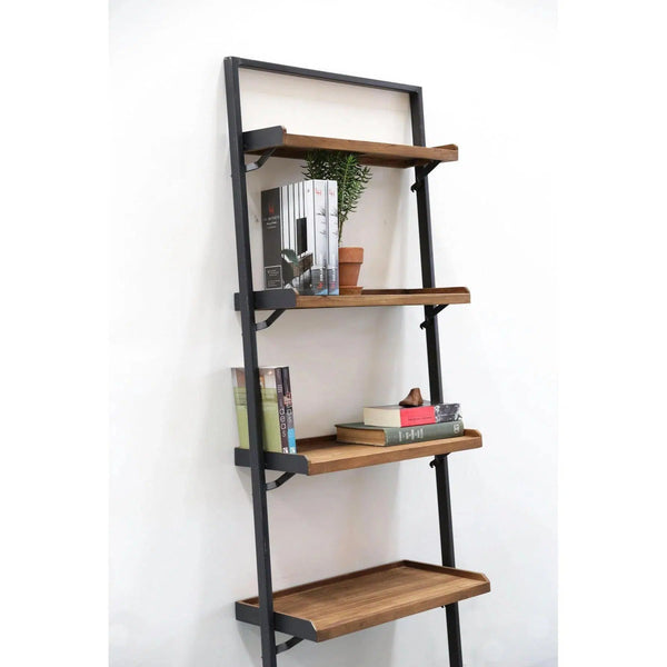 79" Reclaimed Teak Rustic Rectangle Wall Rack Mix and Match Wall Shelves & Ledgers LOOMLAN By LH Imports