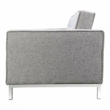 84 Inch Sofa Bed Grey Modern Sofas & Loveseats LOOMLAN By Moe's Home