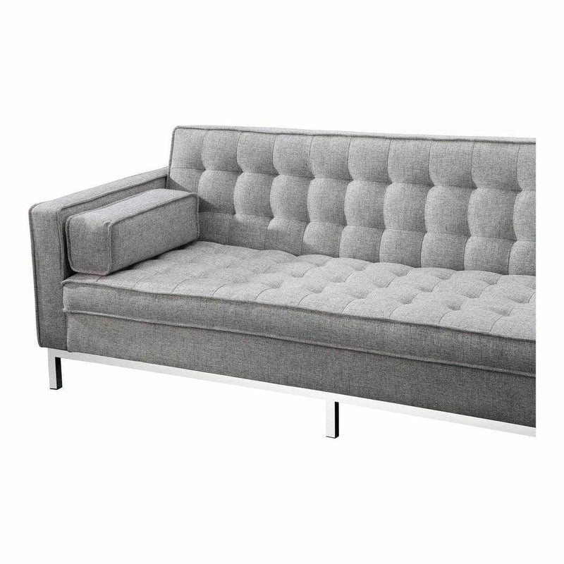 84 Inch Sofa Bed Grey Modern Sofas & Loveseats LOOMLAN By Moe's Home