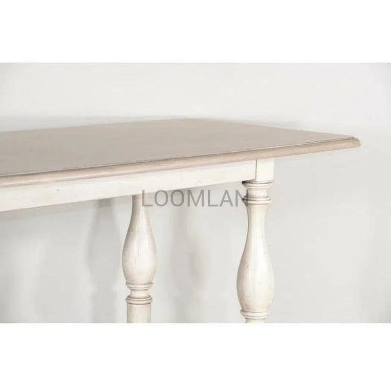 84"Large Counter Height Westwood Village Counter Table Counter Tables LOOMLAN By Sunny D