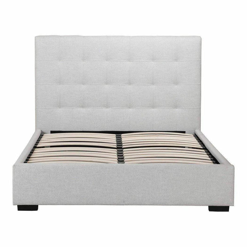 85 Inch Storage Bed King Sand Brown Contemporary Beds LOOMLAN By Moe's Home