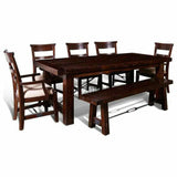 86-122" Extra Large Solid Wood Extendable Dining Table for 12 Dining Tables LOOMLAN By Sunny D