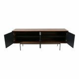 87 Inch Sideboard Brown Modern Sideboards LOOMLAN By Moe's Home