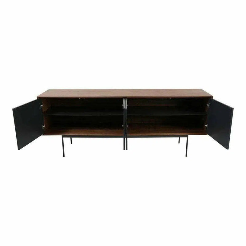 87 Inch Sideboard Brown Modern Sideboards LOOMLAN By Moe's Home