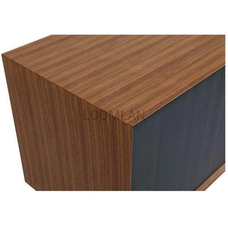 87 Inch Sideboard Brown Modern Sideboards LOOMLAN By Moe's Home