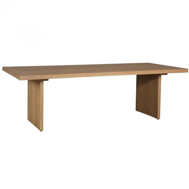 96" Solid Oak Wood Natural Tone Koshi Dining Table Dining Tables LOOMLAN By Moe's Home