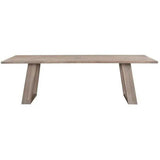 98" Wood Dining Table for 8 Scandinavian Style Dining Tables LOOMLAN By Moe's Home