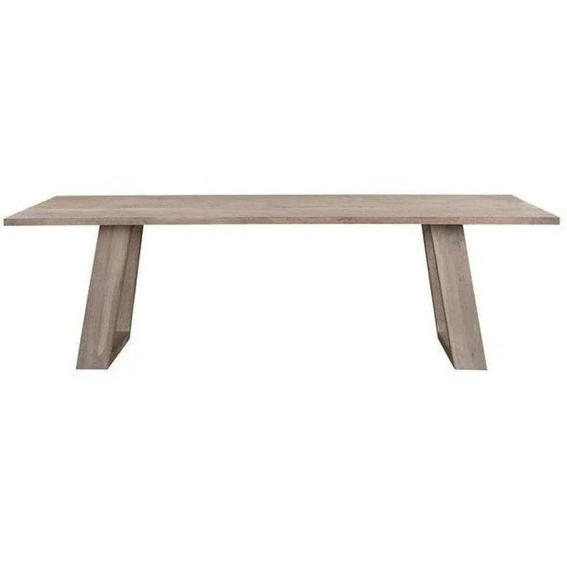 98" Wood Dining Table for 8 Scandinavian Style Dining Tables LOOMLAN By Moe's Home