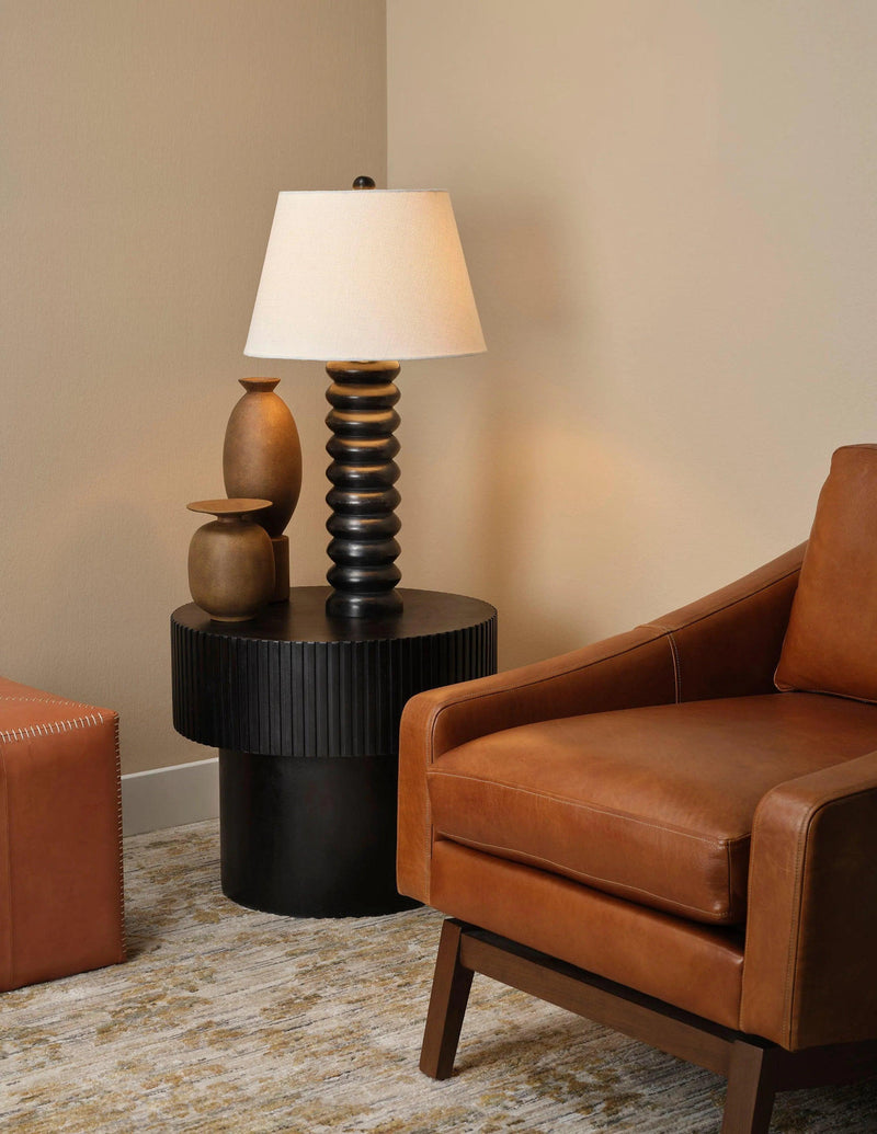 Abacus Table Lamp - Black Table Lamps LOOMLAN By Jamie Young