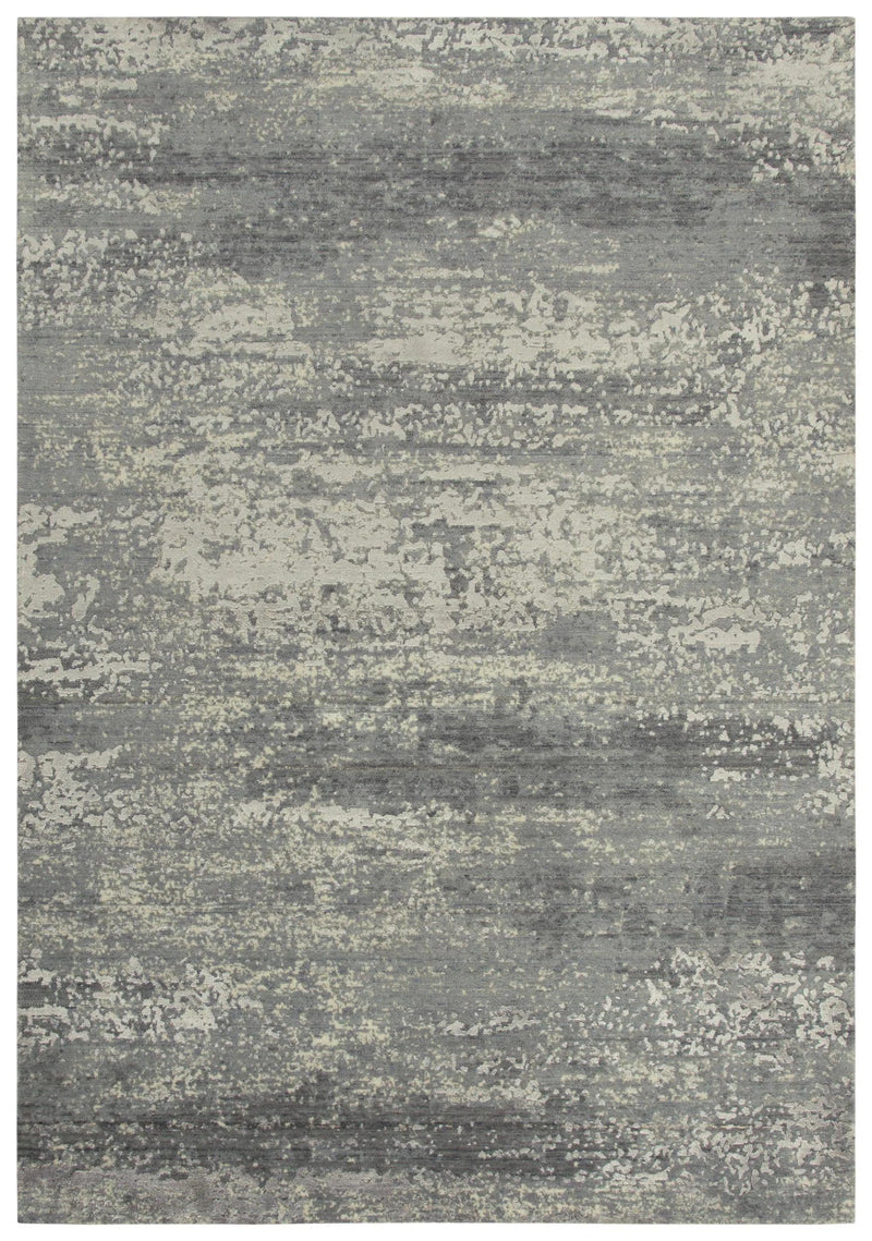 Abe Abstract Gray Large Area Rugs For Living Room Area Rugs LOOMLAN By LOOMLAN