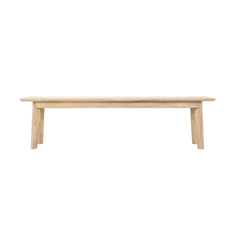 Acacia Solid Wood Rustic Dining Bench Gia Bench Dining Benches LOOMLAN By LH Imports