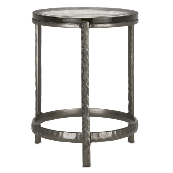 Acea Graphite Accent Table Side Tables LOOMLAN By Currey & Co