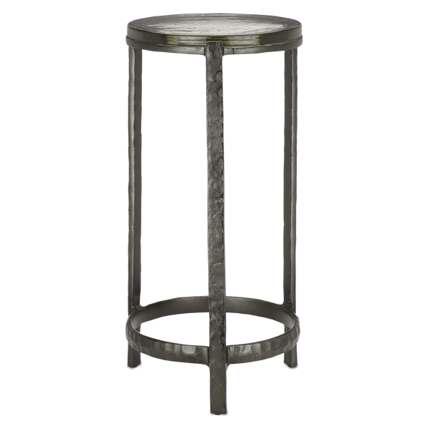 Acea Graphite Drinks Table Side Tables LOOMLAN By Currey & Co