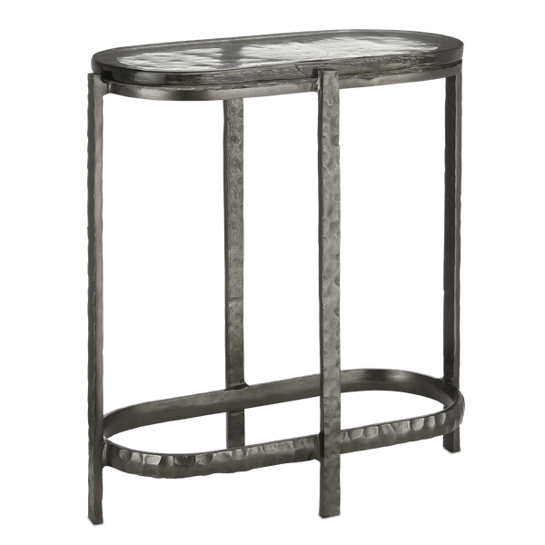 Acea Graphite Side Table Side Tables LOOMLAN By Currey & Co