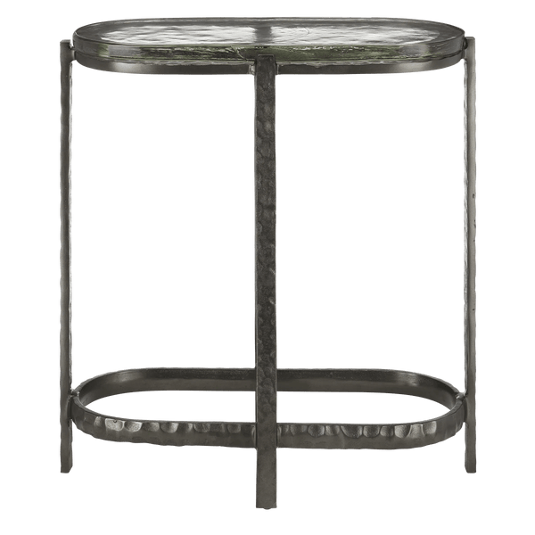 Acea Graphite Side Table Side Tables LOOMLAN By Currey & Co