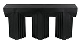 Acropolis Black Console Table Console Tables LOOMLAN By Noir