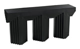 Acropolis Black Console Table Console Tables LOOMLAN By Noir