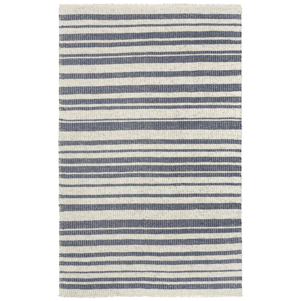 Acum Stripe Blue Area Rugs For Living Room Area Rugs LOOMLAN By LOOMLAN