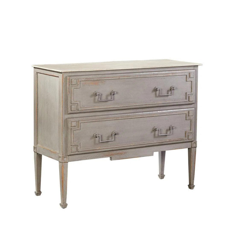 Adalaya Grey Wood Chest Chests LOOMLAN By Furniture Classics