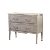 Adalaya Grey Wood Chest Chests LOOMLAN By Furniture Classics