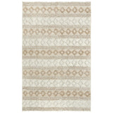 Addy Stripe Tan Area Rugs For Living Room Area Rugs LOOMLAN By LOOMLAN
