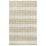 Addy Stripe Tan Area Rugs For Living Room Area Rugs LOOMLAN By LOOMLAN