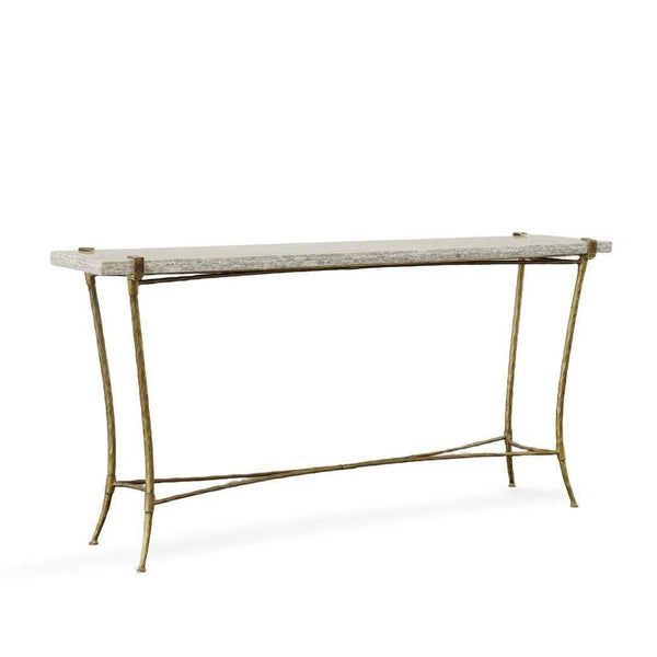 Adelaide Console Table with Marble Top Console Tables LOOMLAN By Furniture Classics