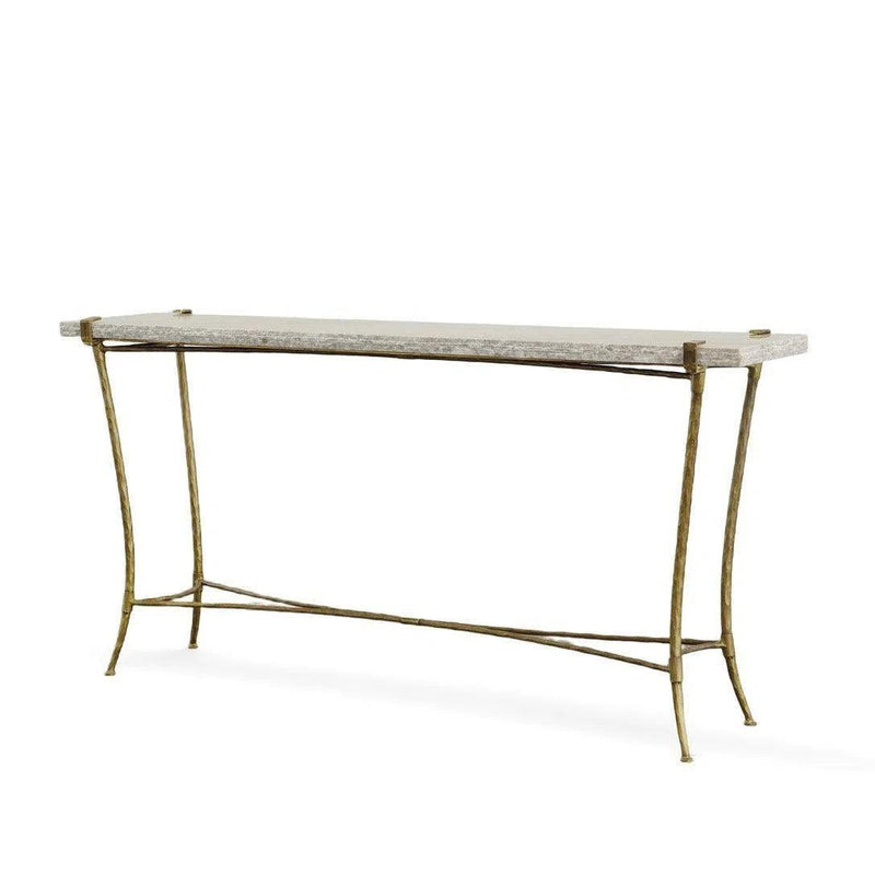 Adelaide Console Table with Marble Top Console Tables LOOMLAN By Furniture Classics