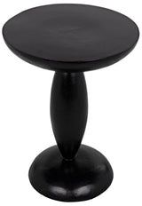 Adonis Side Table, Hand Rubbed Black Side Tables LOOMLAN By Noir