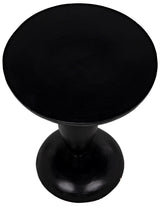 Adonis Side Table, Hand Rubbed Black Side Tables LOOMLAN By Noir