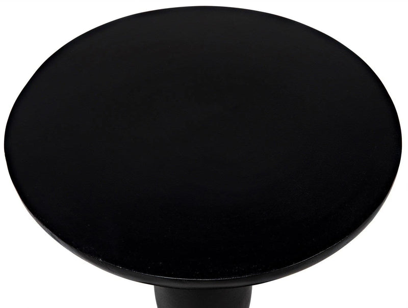 Adonis Side Table, Hand Rubbed Black Side Tables LOOMLAN By Noir