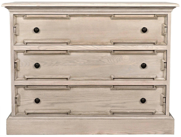 Adora Wood Vintage Grey Chest Chests LOOMLAN By Noir