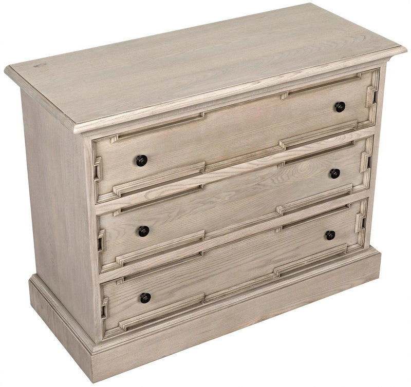 Adora Wood Vintage Grey Chest Chests LOOMLAN By Noir