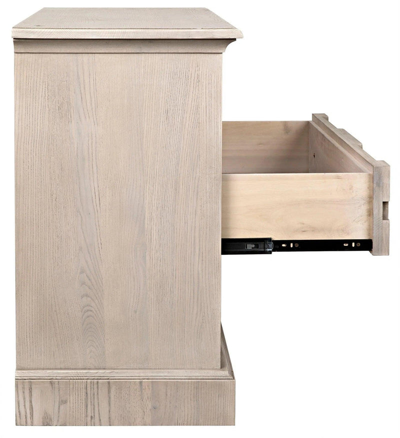 Adora Wood Vintage Grey Chest Chests LOOMLAN By Noir