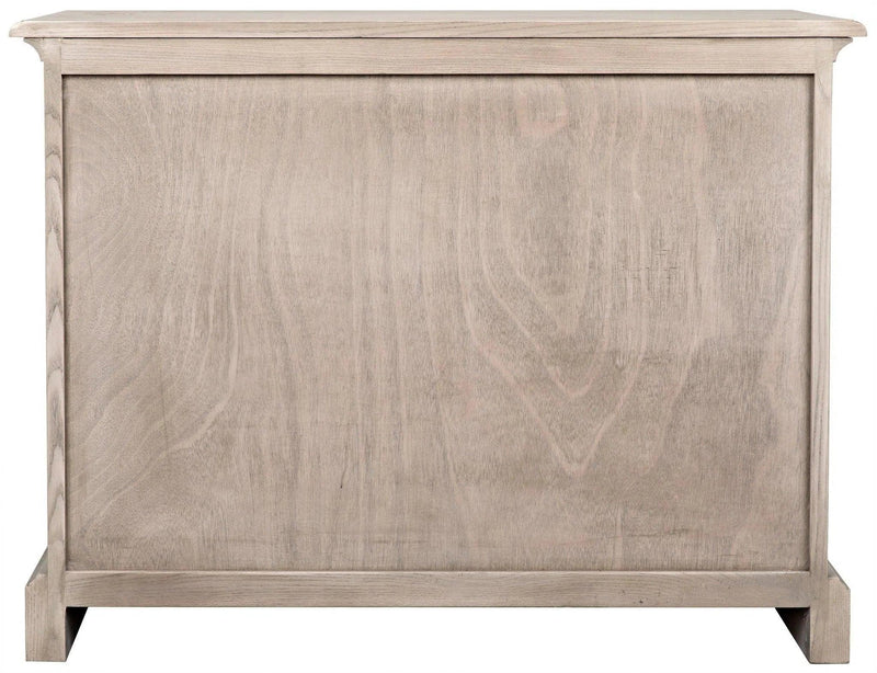 Adora Wood Vintage Grey Chest Chests LOOMLAN By Noir