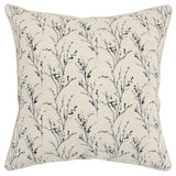 Ady Floral Throw Pillow With Down Insert Throw Pillows LOOMLAN By LOOMLAN