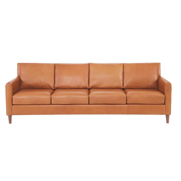 Aero Top Grain 4 Seat Leather Sofa Sofas & Loveseats LOOMLAN By One For Victory