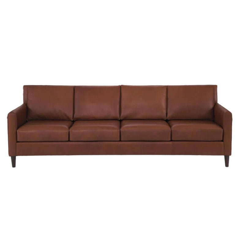 Aero Top Grain 4 Seat Leather Sofa Sofas & Loveseats LOOMLAN By One For Victory