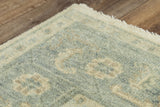 Afta Border Pastel Teal Large Area Rugs For Living Room Area Rugs LOOMLAN By LOOMLAN